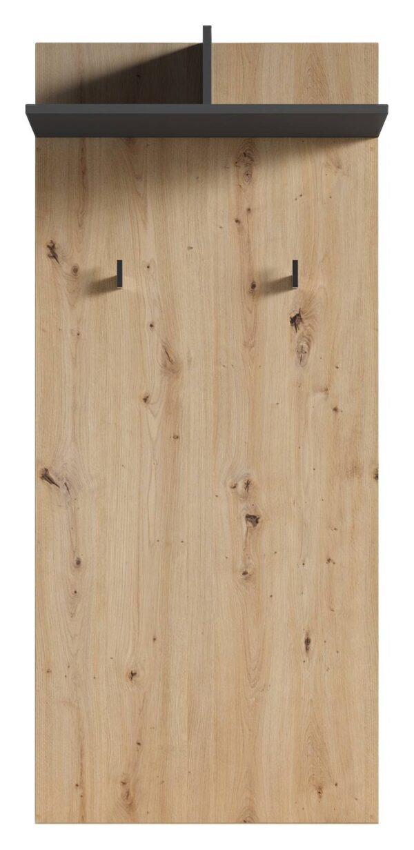 Wandpaneel BEN Eiche Nachbildung anthrazit B/H/T: ca. 60x136x27 cm – Bild 5