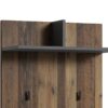 Wandpaneel BEN Eiche Old Wood Nachbildung anthrazit B/H/T: ca. 60x136x27 cm – Bild 4