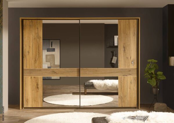 Passepartout Trattino Oak B/H/T: ca. 279x214x23 cm – Bild 3