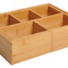Aufbewahrungsbox 833-470 natur Bambus B/H/T: ca. 24,6x17,6x7 cm Aufbewahrungsbox 833-470 natur Bambus B/H/T: ca. 24,6x17,6x7 cm – Bild 3