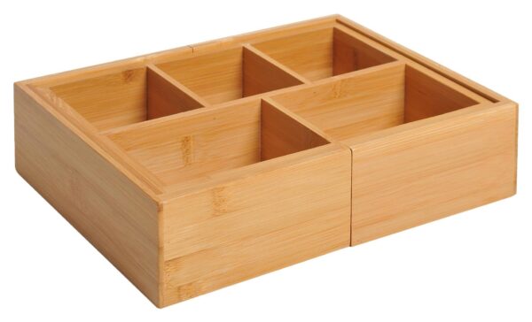 Aufbewahrungsbox 833-470 natur Bambus B/H/T: ca. 24,6x17,6x7 cm Aufbewahrungsbox 833-470 natur Bambus B/H/T: ca. 24,6x17,6x7 cm – Bild 3