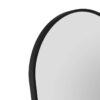 Mirrors & More Standspiegel Britt schwarz Metall B/H/T: ca. 40x160x3 cm – Bild 2