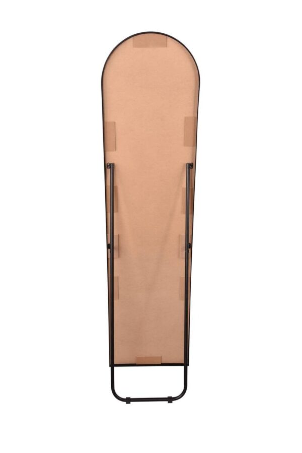 Mirrors & More Standspiegel Britt schwarz Metall B/H/T: ca. 40x160x3 cm – Bild 4