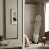 Mirrors & More Standspiegel Britt schwarz Metall B/H/T: ca. 40x160x3 cm – Bild 5