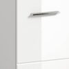 Badhochschrank ICE weiß weiß Hochglanz B/H/T: ca. 60x185x30 cm Badhochschrank ICE weiß weiß Hochglanz B/H/T: ca. 60x185x30 cm – Bild 5