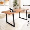 Schreibtisch B/H/T: ca. 140x76x80 cm – Bild 4