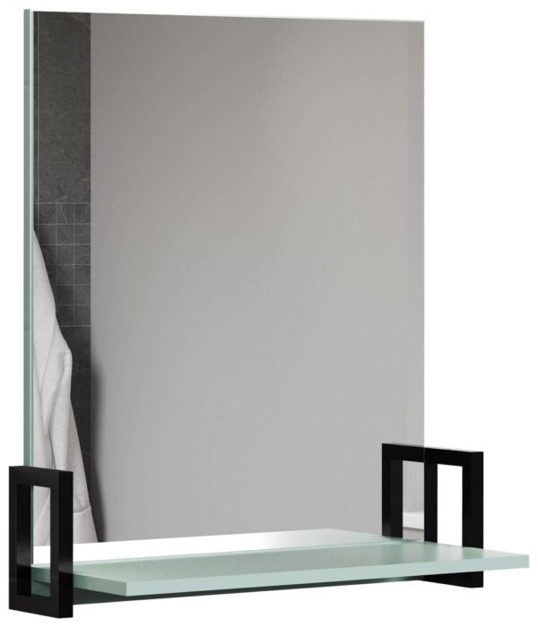 Wandspiegel Matix blau matt B/H/T: ca. 64x74x24 cm – Bild 2