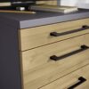 Rollcontainer 4251-564 Eiche Grand-Son Nachbildung Graphit B/H/T: ca. 42x61x49 cm Rollcontainer 4251-564 Eiche Grand-Son Nachbildung Graphit B/H/T: ca. 42x61x49 cm – Bild 2