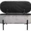 Truhe NOVA grau B/H/T: ca. 95x42x37,5 cm – Bild 5