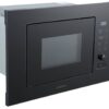 Mican Einbaumikrowelle MGM17SCBG schwarz Edelstahl B/H/T: ca. 59,5x38,2x32 cm – Bild 2