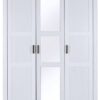 Kleiderschrank Maluno weiß B/H/L: ca. 64x208x166,4 cm Kleiderschrank Maluno weiß B/H/L: ca. 64x208x166,4 cm – Bild 3