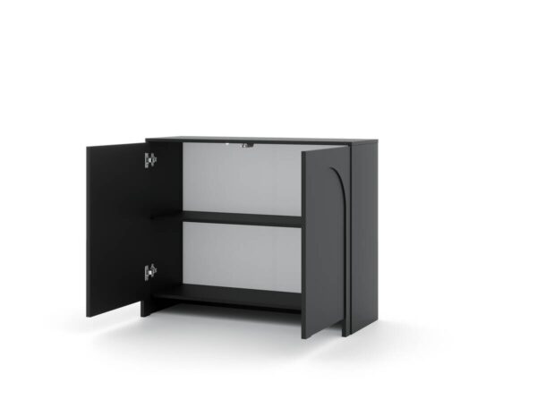 Kommode ARCO schwarz B/H/T: ca. 100x81x35 cm – Bild 3