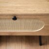 Lowboard Eiche Optik B/H/T: ca. 100x45x40 cm – Bild 3