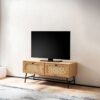 Lowboard Eiche Optik B/H/T: ca. 100x45x40 cm – Bild 4