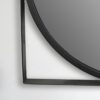 Wohnling Wandspiegel schwarz Metall T/D: ca. 2,5x54 cm – Bild 2