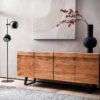 Sideboard braun B/H/T: ca. 180x75x45 cm – Bild 3