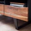 Lowboard schwarz lackiert B/H/T: ca. 140x50x40 cm – Bild 2