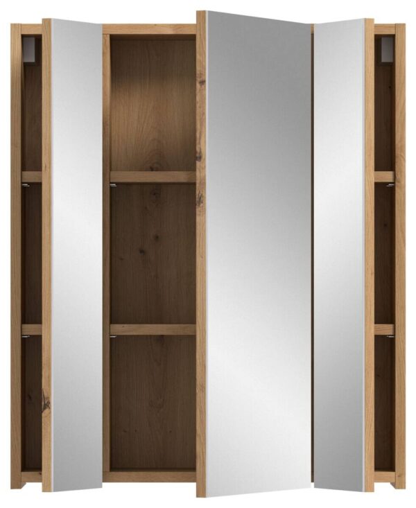 Spiegelschrank Ice Artisan Oak Nachbildung B/H/T: ca. 60x70x18 cm – Bild 3