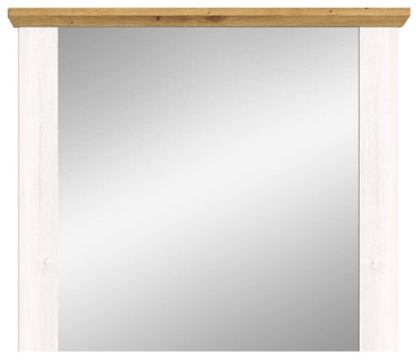 Wandspiegel Verona Sibiu Lärche Nachbildung Eiche Artisan Nachbildung B/H/T: ca. 82x70x4 cm Wandspiegel Verona Sibiu Lärche Nachbildung Eiche Artisan Nachbildung B/H/T: ca. 82x70x4 cm – Bild 3