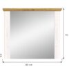 Wandspiegel Verona Sibiu Lärche Nachbildung Eiche Artisan Nachbildung B/H/T: ca. 82x70x4 cm Wandspiegel Verona Sibiu Lärche Nachbildung Eiche Artisan Nachbildung B/H/T: ca. 82x70x4 cm – Bild 4