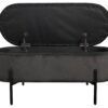 Bank NOVA schwarz Metall B/H/T: ca. 95x42x37,5 cm Bank NOVA schwarz Metall B/H/T: ca. 95x42x37,5 cm – Bild 4