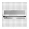 PKM Dunstabzugshaube UBH6002-2H silber B/H/T: ca. 59,8x17,6x28 cm – Bild 4