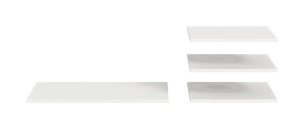 Einlegeböden-Set OAKLAND weiß B/H/T: ca. 78x1,6x48 cm – Bild 5