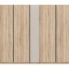 Kleiderschrank OAKLAND Eiche Sonoma Nachbildung Cashmere B/H/T: ca. 230x183x53 cm Kleiderschrank OAKLAND Eiche Sonoma Nachbildung Cashmere B/H/T: ca. 230x183x53 cm – Bild 3