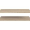 Einlegeböden-Set ZUBEHÖR 2er Eiche Sonoma B/H/T: ca. 77x2x48 cm – Bild 3