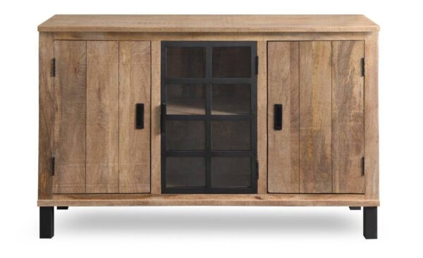 Sideboard Kali latte Mango B/H/T: ca. 145x90x40 cm – Bild 3