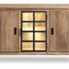 Sideboard Kali latte Mango B/H/T: ca. 145x90x40 cm – Bild 4