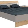 Bettanlage Paderborn Sahara grau B/H/T: ca. 284x96x210 cm Liegefläche B/L: ca. 180x200 cm – Bild 2