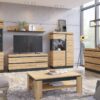 Wandboard Corte Eiche Evoke Coast Nachbildung B/H/T: ca. 160x24x22 cm – Bild 2