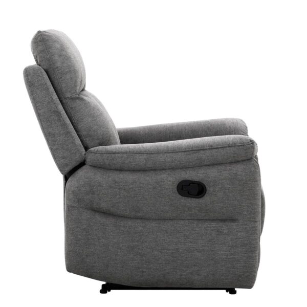 Sessel grau Polyester B/H/T: ca. 87x102x94 cm – Bild 4