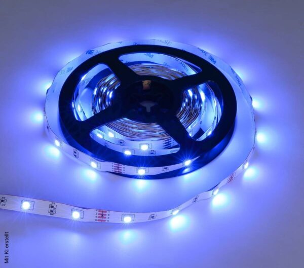 POCOline Lichtband Flexo Kunststoff Metall L: ca. 300 cm POCOline Lichtband Flexo Kunststoff Metall L: ca. 300 cm – Bild 4