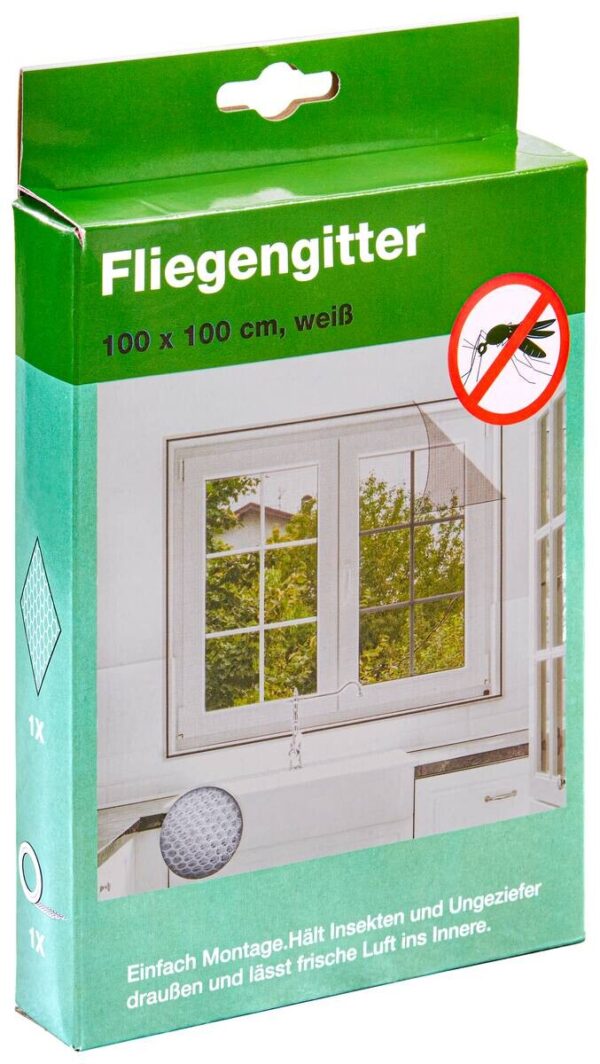 POCOline Fliegengitter weiß B/L: ca. 100x100 cm POCOline Fliegengitter weiß B/L: ca. 100x100 cm – Bild 3