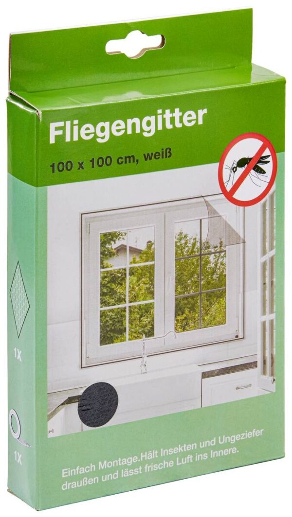 POCOline Fliegengitter schwarz B/L: ca. 100x100 cm – Bild 3