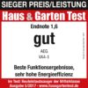 AEG Bodenstaubsauger VX4-1-EB grau schwarz Kunststoff Metall B/H/T: ca. 29x42x23 cm – Bild 4