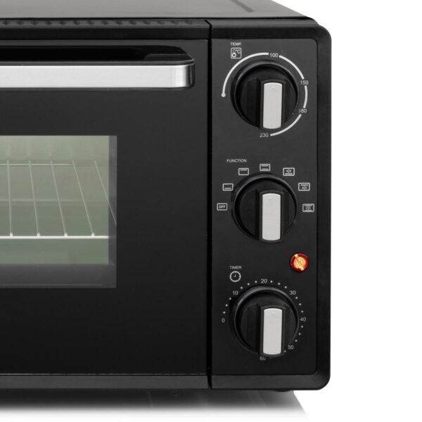 TRISTAR Mini-Backofen OV-3622 schwarz Metall B/H/T: ca. 47x41x32 cm – Bild 4