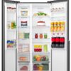 Gorenje Side-by-side Kühl-/Gefrierkombination NRS917E41BXWD schwarz B/H/T: ca. 91,1x178,6x61,5 cm – Bild 2