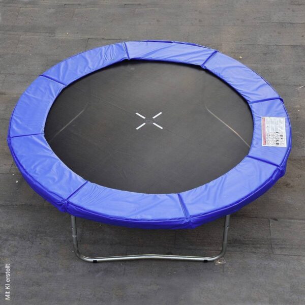 Outsunny Trampolin blau D: ca. 366 cm – Bild 4