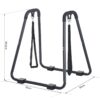 HOMCOM Dipstation schwarz Stahl B/H/L: ca. 81x96,5x90 cm – Bild 3