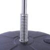 HOMCOM Punchingballset schwarz Metall H/D: ca. 146,5x43 cm HOMCOM Punchingballset schwarz Metall H/D: ca. 146,5x43 cm – Bild 3