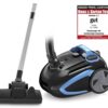 Emerio Bodenstaubsauger VE-112682.8 schwarz blau Kunststoff Metall B/H/L: ca. 27x24x35 cm – Bild 2