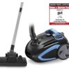 Emerio Bodenstaubsauger VE-112682.8 schwarz blau Kunststoff Metall B/H/L: ca. 27x24x35 cm – Bild 4
