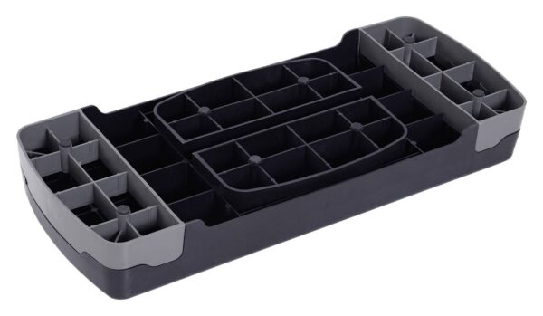 HOMCOM Steppbrett grauschwarz Kunststoff B/H/L: ca. 68x15x29 cm – Bild 3