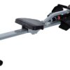 HOMCOM Ruderzugmaschine grauschwarz Stahl B/H/L: ca. 67,5x67x130 cm – Bild 3