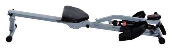 HOMCOM Ruderzugmaschine grauschwarz Stahl B/H/L: ca. 67,5x67x130 cm – Bild 4