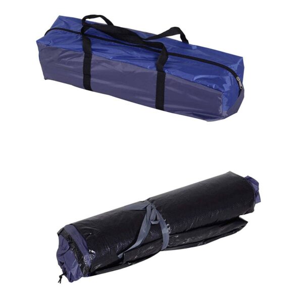 Outsunny Doppelwandzelt blau Kunststoff B/H/L: ca. 300x130x250 cm – Bild 5