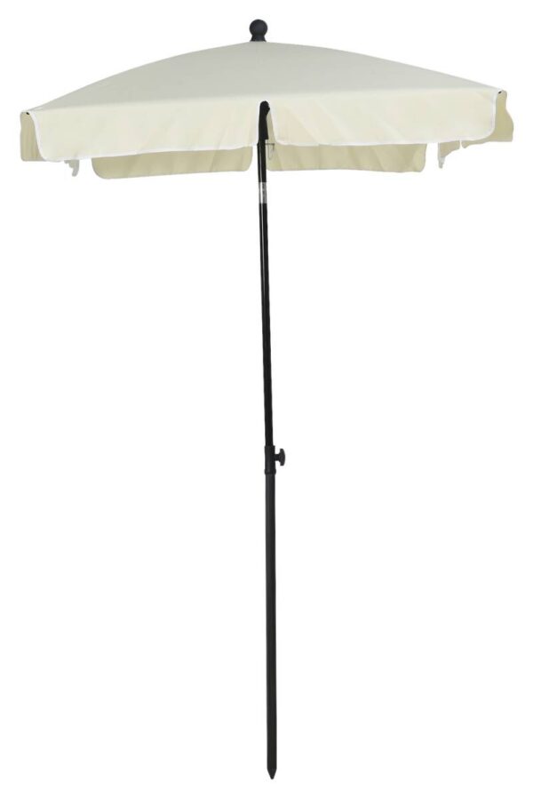 Outsunny Gartenschirm beige Aluminium B/H/L: ca. 125x235x200 cm – Bild 2